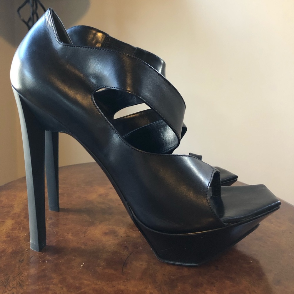Jil Sander Asymmetric Sandals 39 - Picture 4 of 9